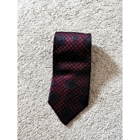 Luxurious Lanvin Designer Tie Made In Italy 100% Silk - Picture 1 of 5